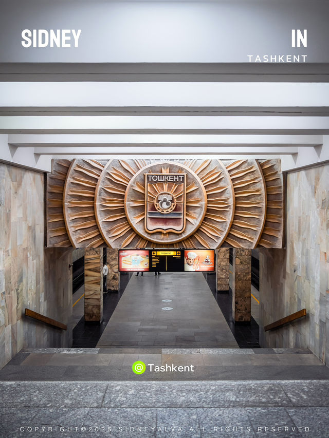 蘇聯美學的延續 | 塔什乾地鐵站巡禮