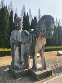 明祖陵神道石刻及陵冢玄宮