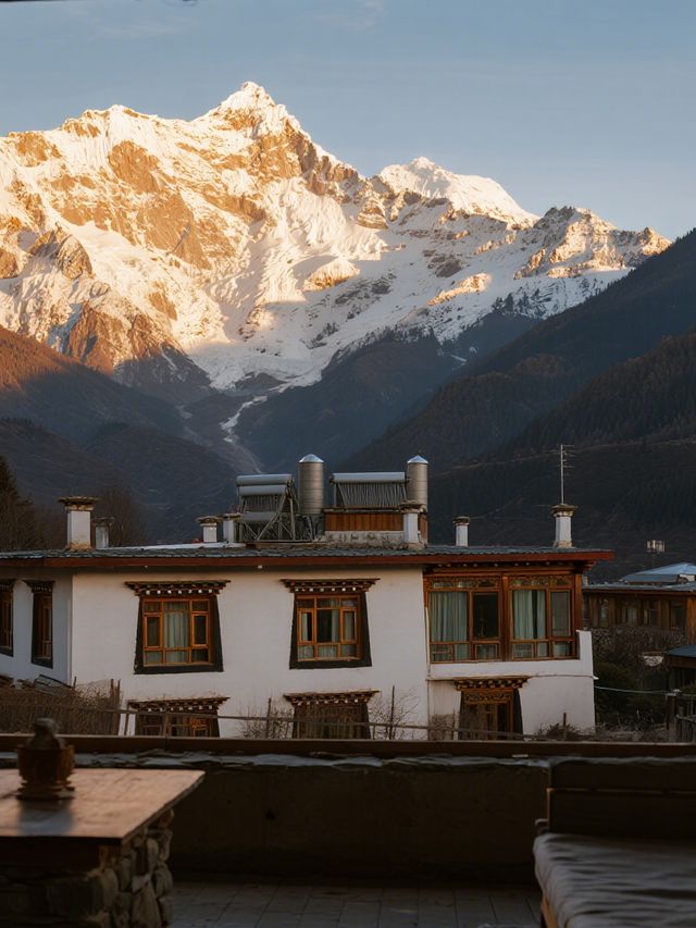西藏親子秘境米林松贊南迦巴瓦山居|帶小孩看雪山! 西藏親子秘境米林松贊南迦巴瓦山居|帶小孩看雪山!