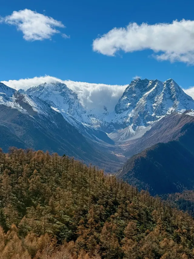 白馬雪山我的夢中情山 白馬雪山我的夢中情山