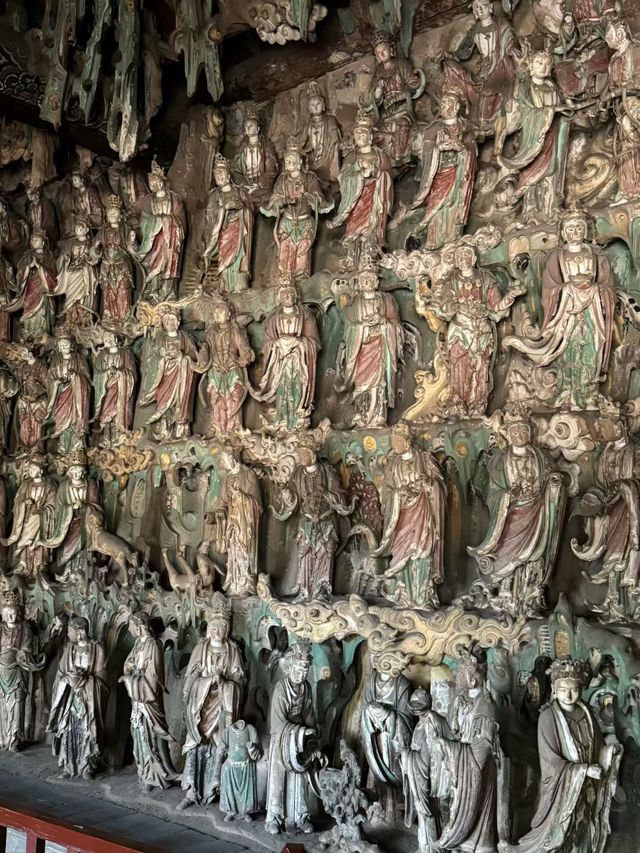 震撼平遙雙林寺·韋陀像泥塑巔峰之作 震撼平遙雙林寺·韋陀像泥塑巔峰之作