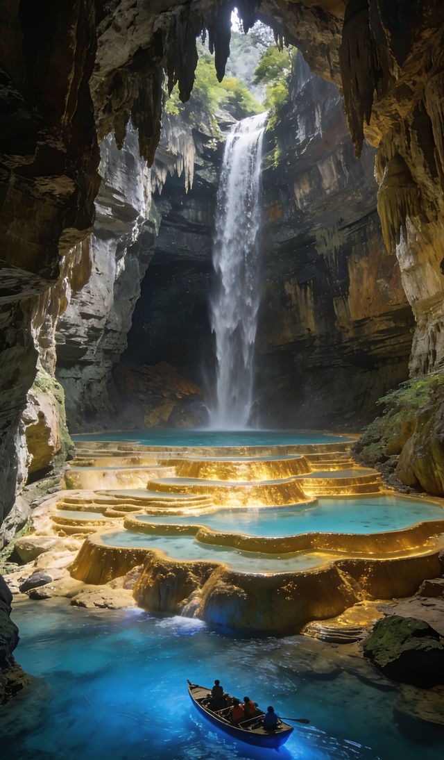 地心奇境瀑布秘境 地心奇境瀑布秘境