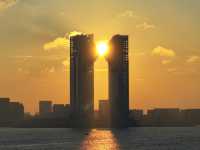 魔都落日秘境滴水湖懸日最佳打卡機位大公開!