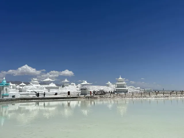 也是去了茶卡鹽湖～