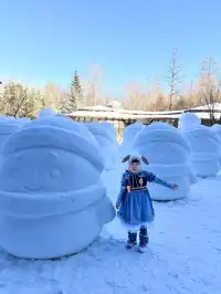 我宣佈長白山才是冬天親子遊的天花板