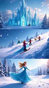 踏雪尋魔法，走進冰雪奇緣