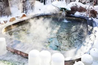 Yingjie Hot Spring in Bin County near Harbin is just amazing!
