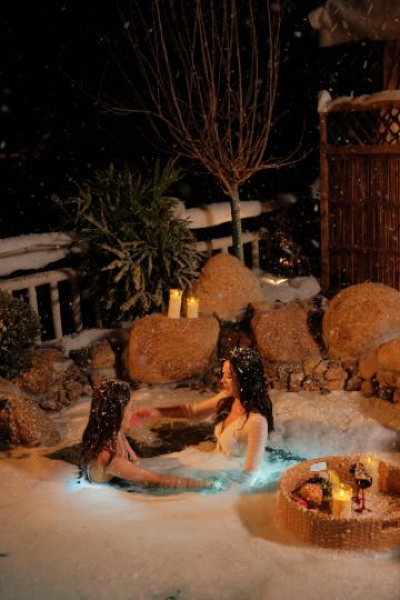 운해, 온천, “눈 풍경”!