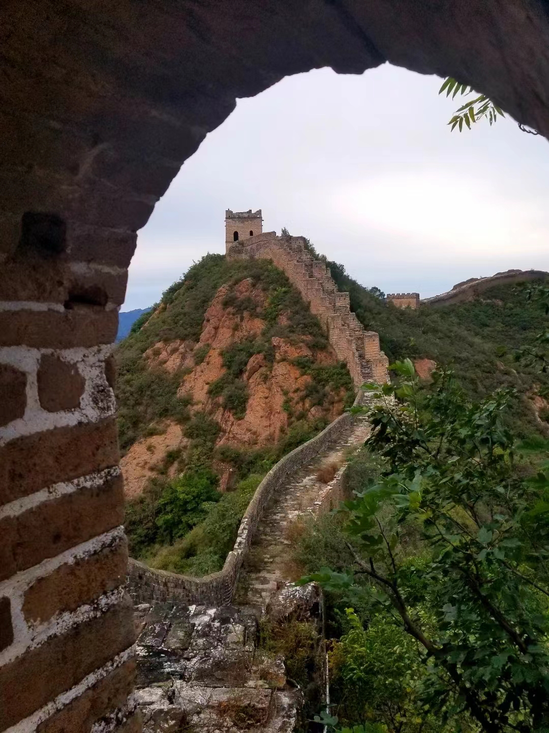 The Jinshanling Great Wall is like a beautiful painting