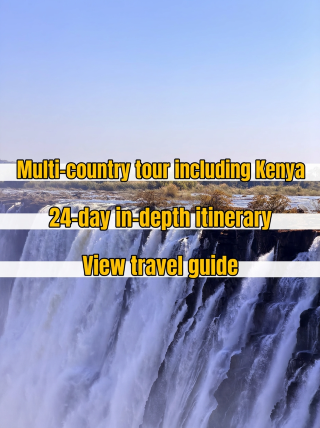 A multi-country trip to Kenya and beyond this summer is incredible