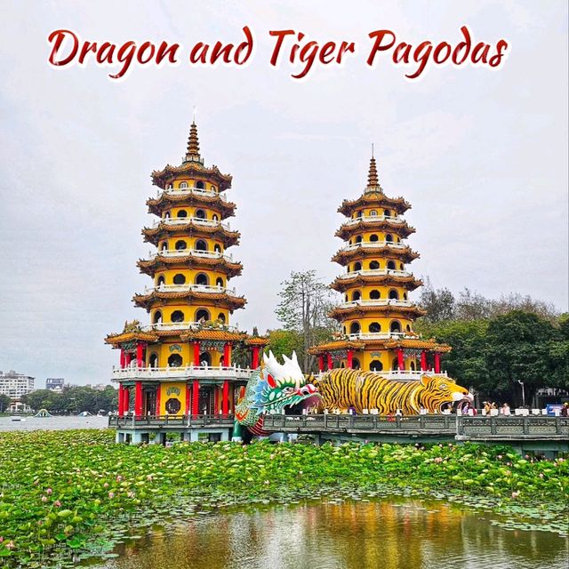 Dragon and tiger pagodas  Kaohsiung 