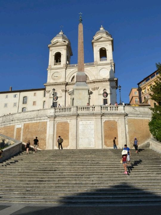 The Spanish Steps at Piazza di Spagna