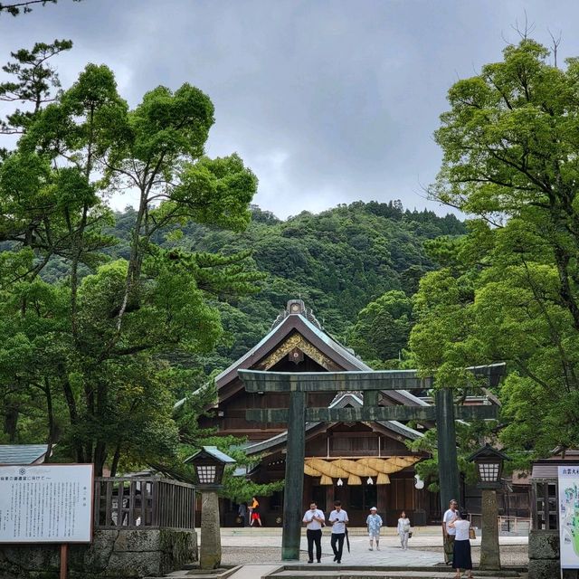 日本神道教最神社的地方之一「出雲大社」