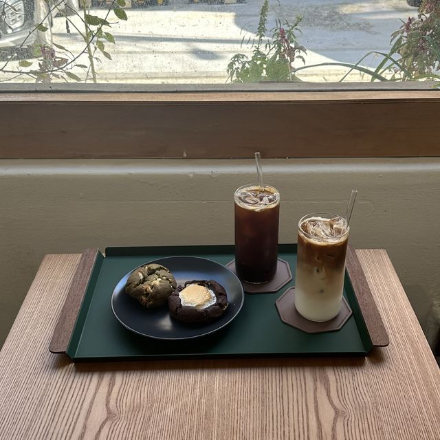 《韓国/君子》 種類豊富な手作りクッキーが楽しめるカフェ