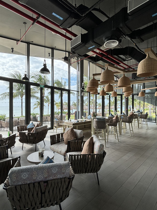 富國島很chill 的Amber sands beach club