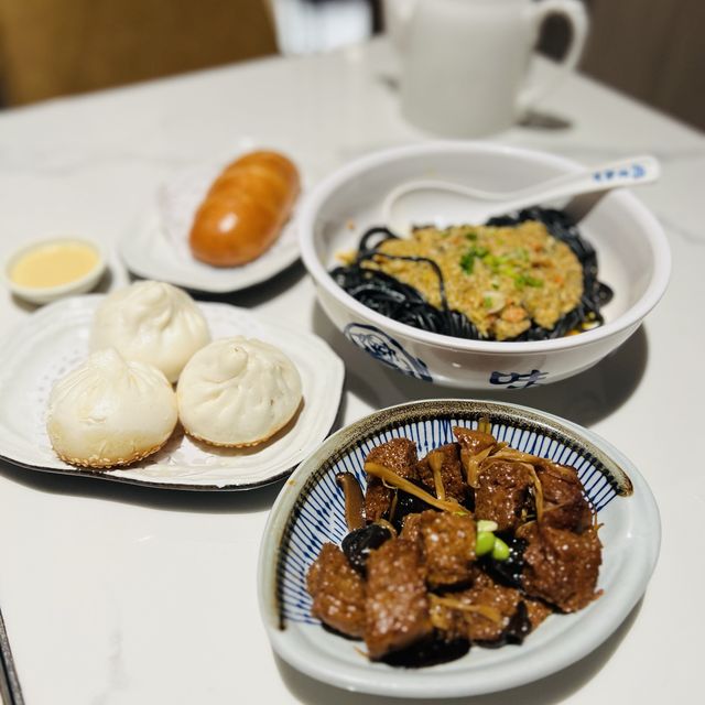 美味蟹粉拌麵
