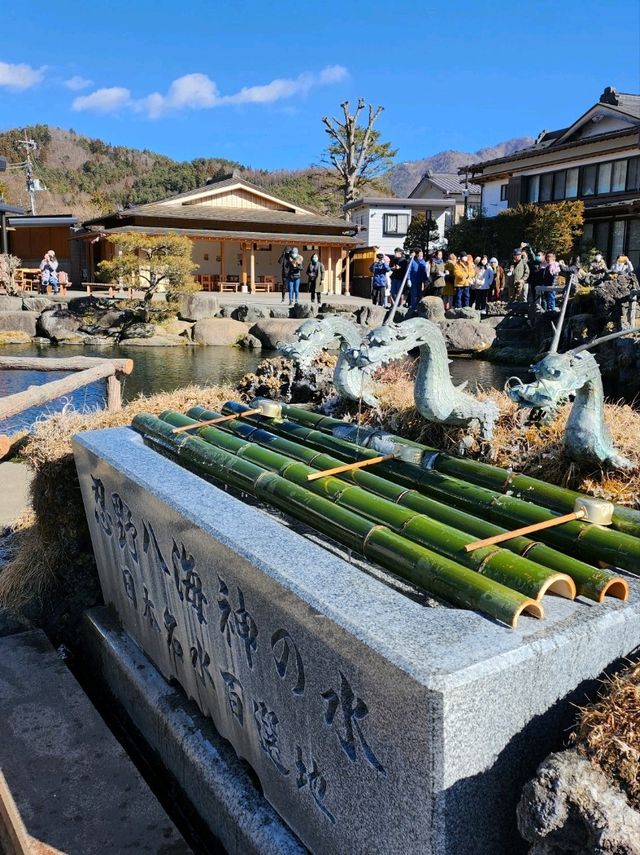 忍野八海🏔看到富士山之世外桃園