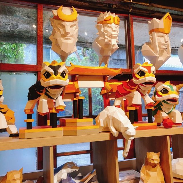 台北｜🎨🦕3D紙模型🌳Huashan 1914 Creative Park 華山1914文化創意產業園區