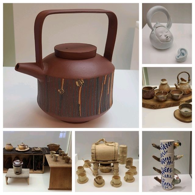 大開眼界👀陶瓷茶具創作展☕️👍