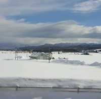 北海道冬季－被雪覆蓋的三笠市與桂澤湖