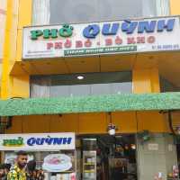 베트남 여행 쌀국수 맛집 Phở Quỳnh