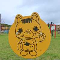迫力満点。ンママキーやまねこパーク。