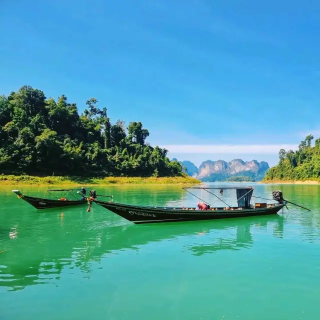 Cheow lan dam in Thailand 