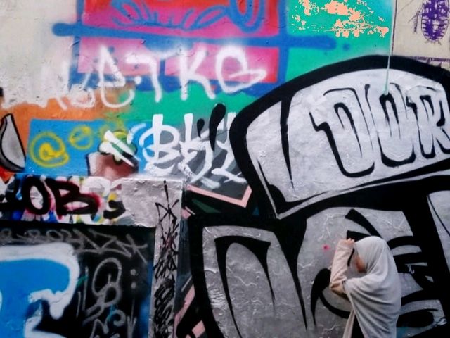 streat art graffiti  สวนเฉลิมหล้า