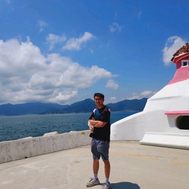 The outer island from Geoje, Oedo Botania