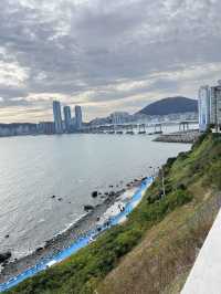 釜山海邊白淺灘文化村