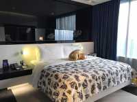 luxury W Bangkok hotel in suite room 