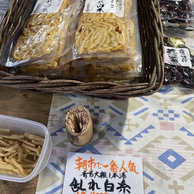 【昼神温泉朝市】時間限定の朝市