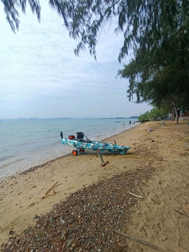 ทะเลสวย น้ำใส @เทียนทะเล สัตหีบ