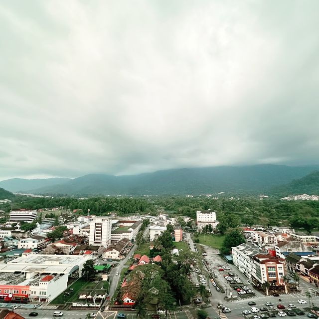 Taiping City View from Top Floor of Novotel 