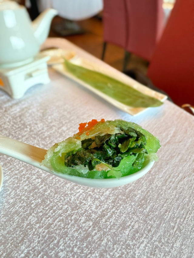 銅鑼灣望住靚靚維港飲茶🫖🤩