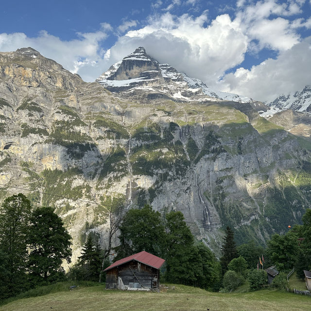 A small traffic free village, Gimmelwald