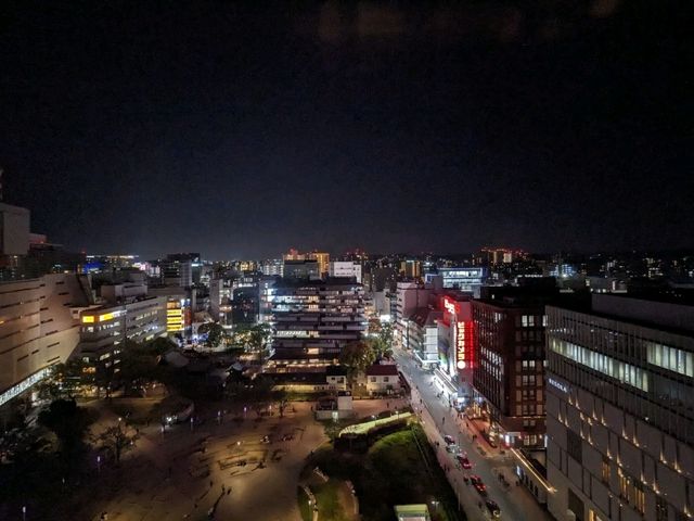 九州福岡-入住餐廳商場林立的天神：Solaria Nishitetsu Hotel