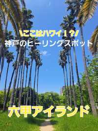 青空✕新緑☆六甲アイランドで癒しの旅
