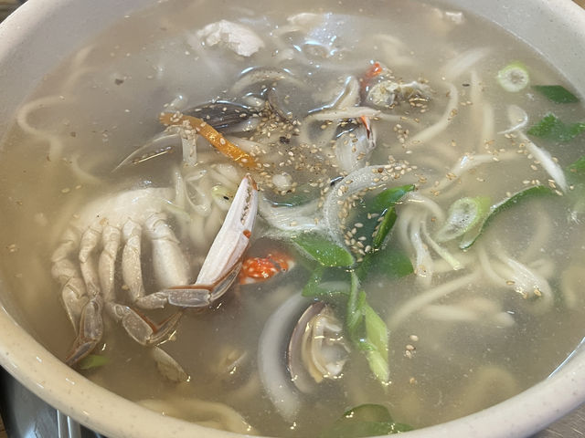 을왕리조개칼국수