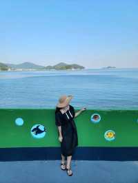 물이 진짜 맑은 몽돌 망치해수욕장🏖