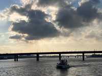 한강유람선 일몰 🌇⛴️🛥️크루즈로 서울여행해보세요^^