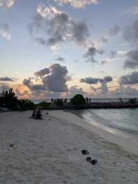 The ONLY bikini beach in Maafushi 👙