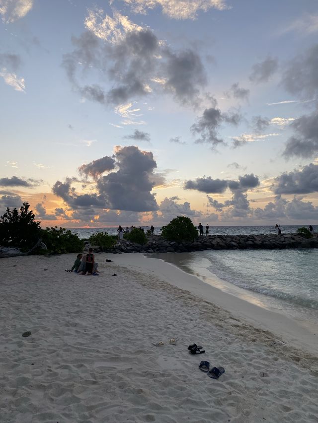 The ONLY bikini beach in Maafushi 👙