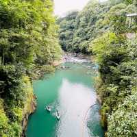 Takachiho Gorge, Volcanic Canyon by Waterfall