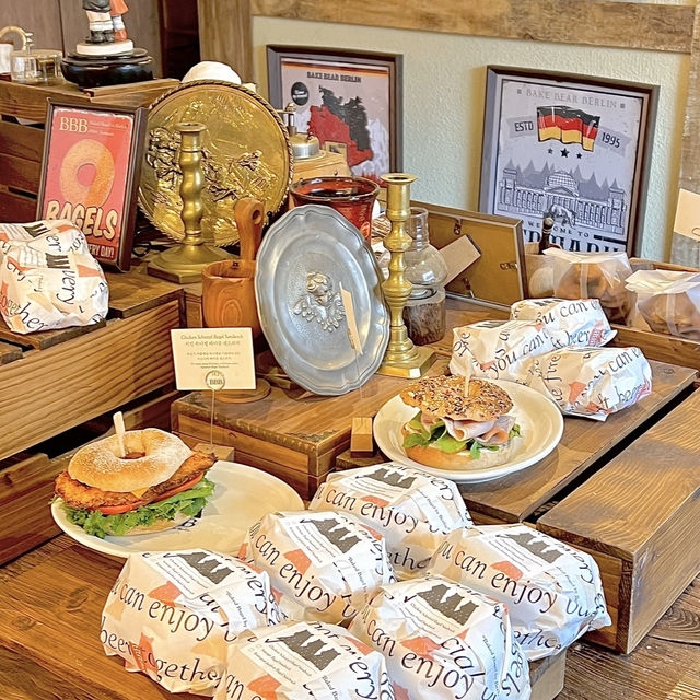 【韓国旅行🇰🇷/ソウル】大型ベーグル専門店🥯
