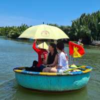 Floating on Serenity: Hoi An Basket Coconut Boat
