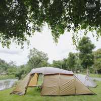  📍 💦🏕️บ้านไร่พอเพียง แคมป์ปิ้ง&คาเฟ่ 🚩