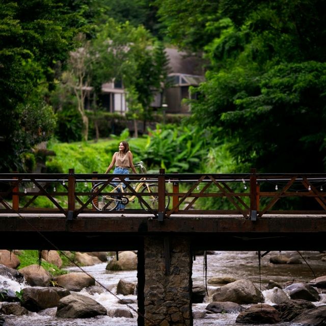 ที่พักเชียงใหม่ ท่ามกลางสวน แบะลำธาร