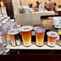 Local Delights at Chong Choon Cafe: Sarawak Laksa and Milk Tea