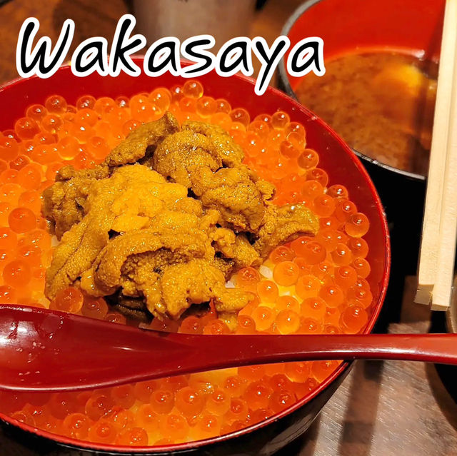 Wakasaya ร้านซูชิย่านโดทงโบริ